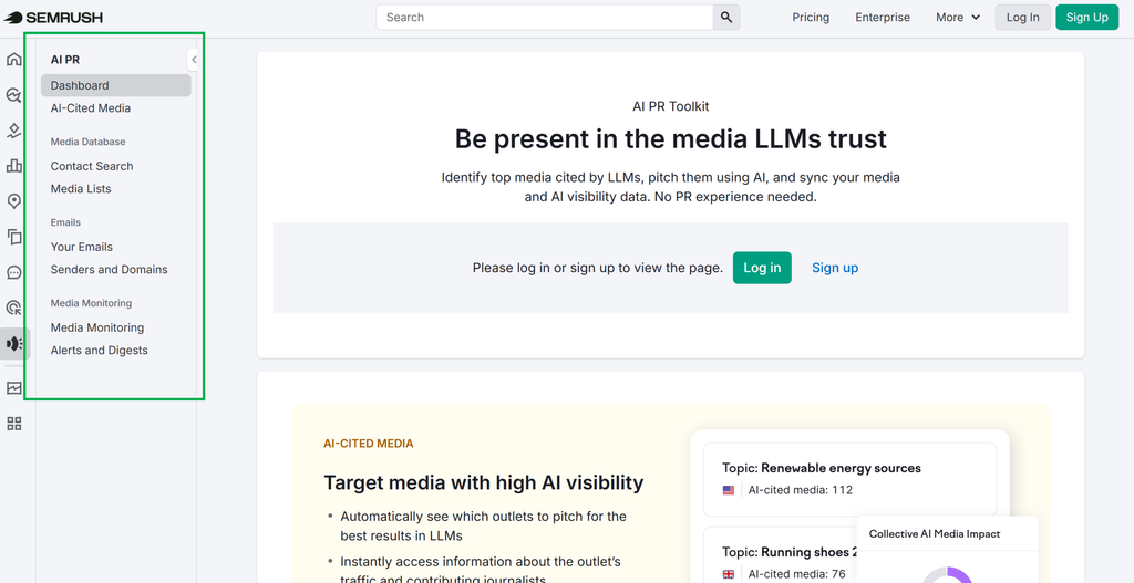 Meltwater interface