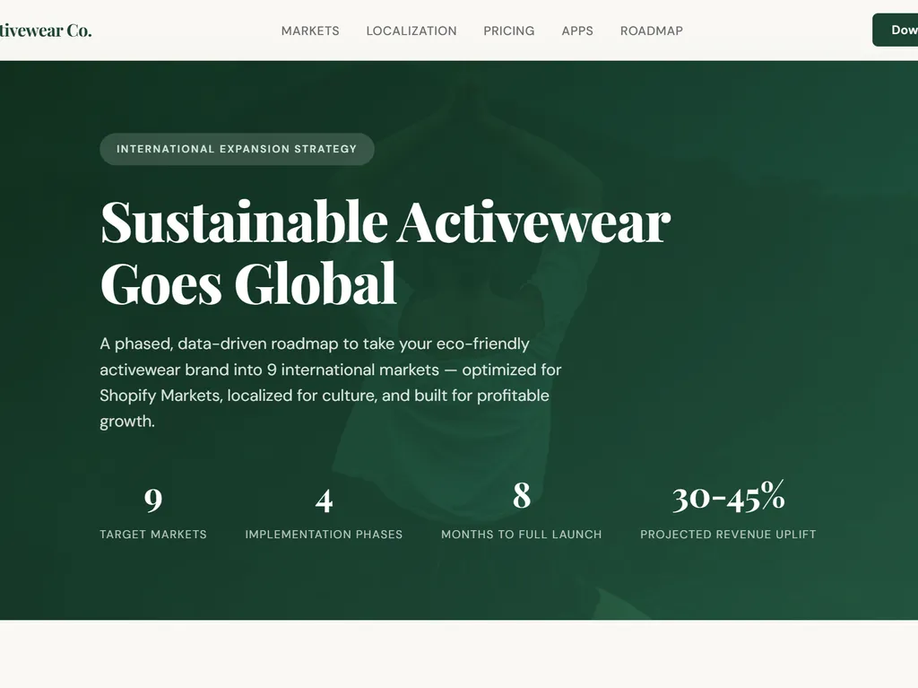 a simple demonstration of the third step in using International Ecommerce Skill
