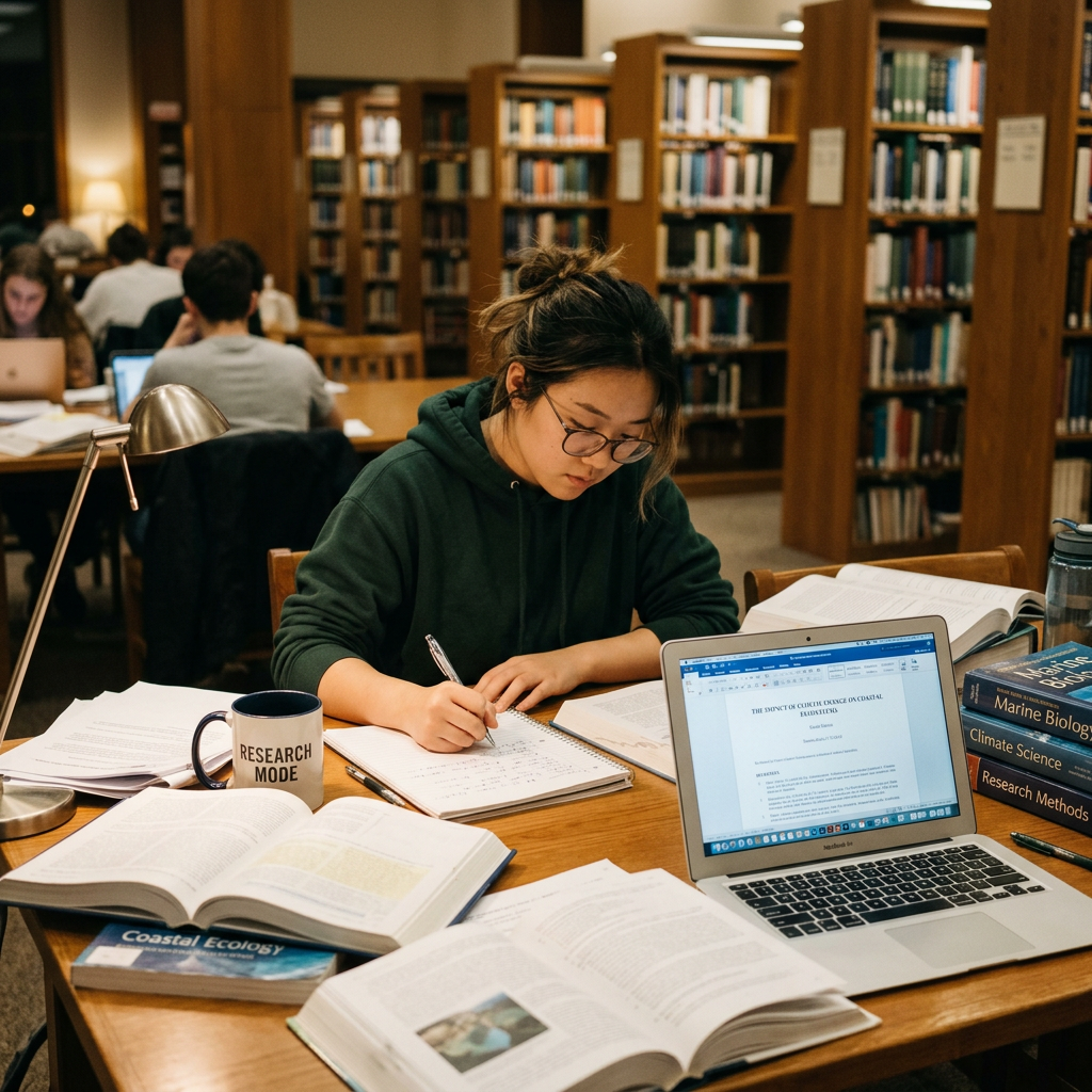 <img src="student.jpg"alt="a student is finishing her thesis">