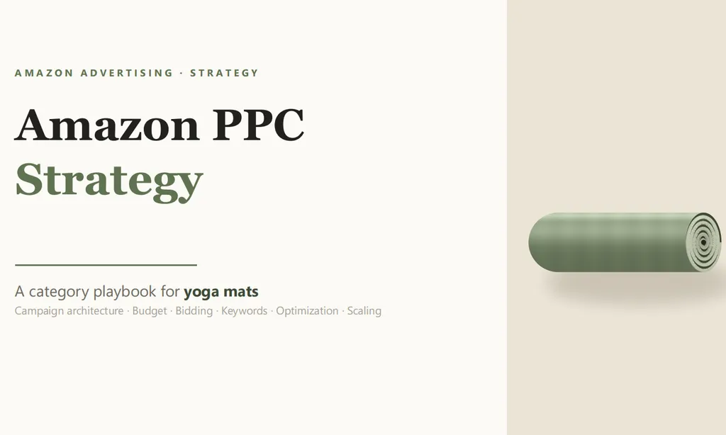 the demo of Amazon PPC Strategy Skill