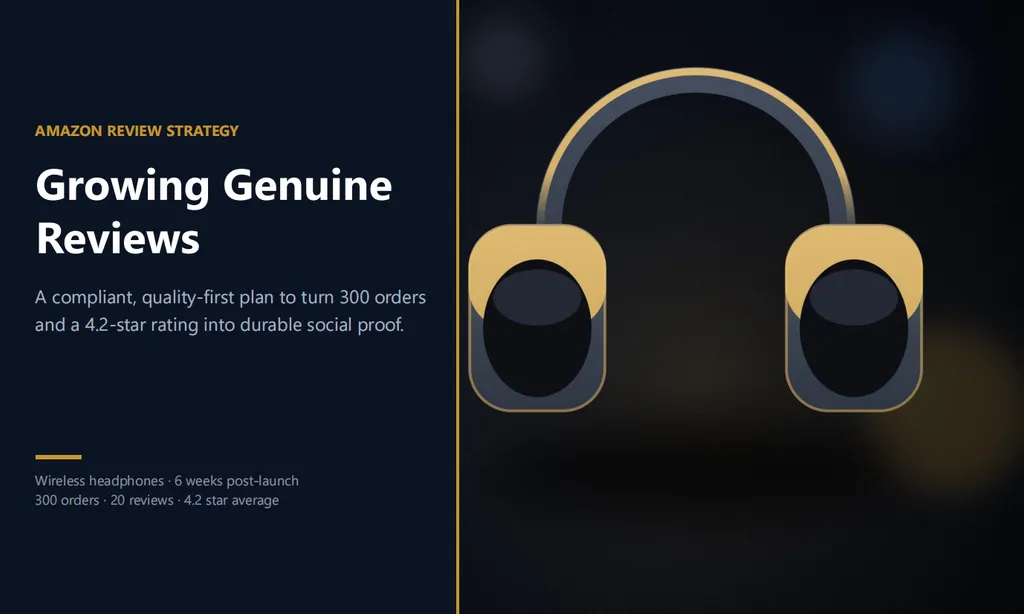 the demo of Amazon Review Strategy Skill