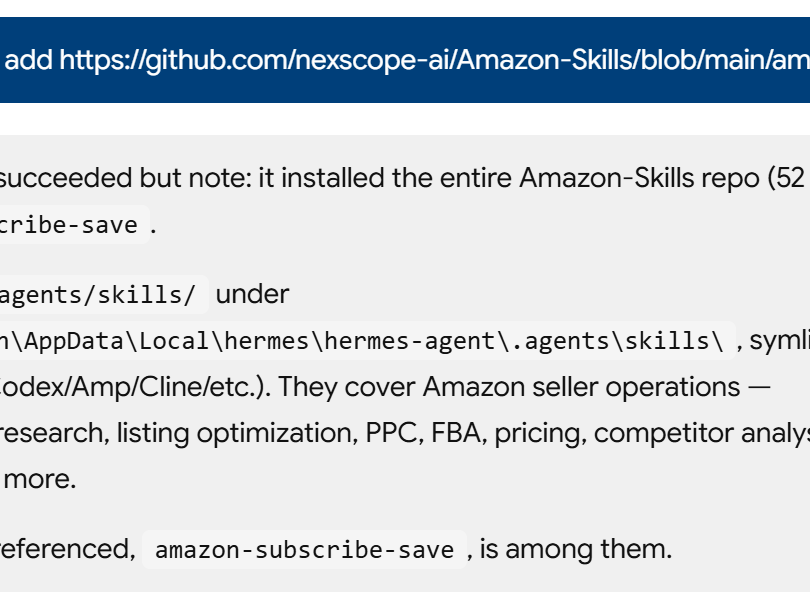 the step of amazon subscribe save skill