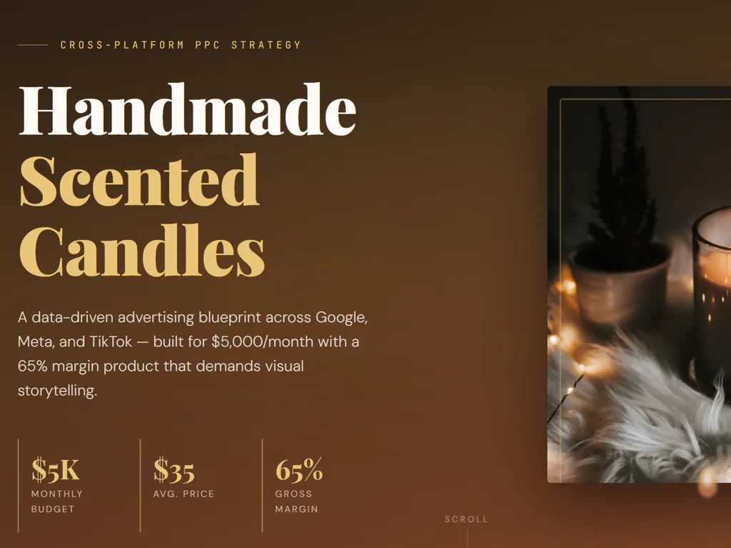 a simple demonstration of the third step in using Ecommerce PPC Strategy Planner