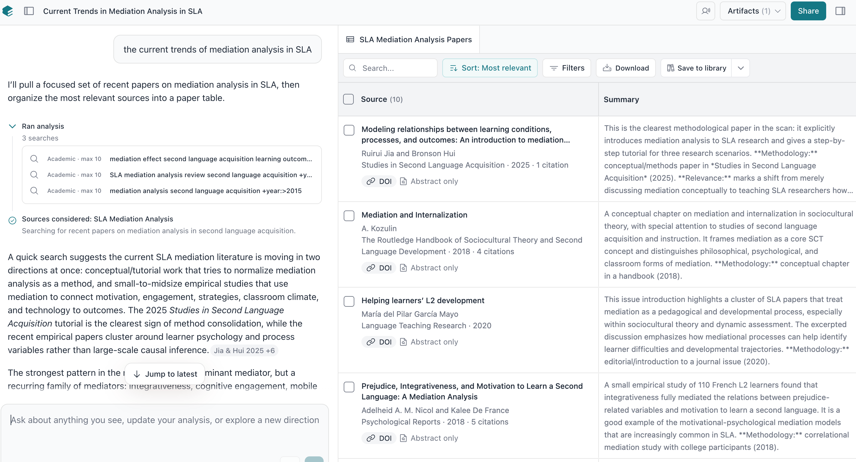 <img src="elicit interface.jpg"alt="the screenshot of elicit interface">