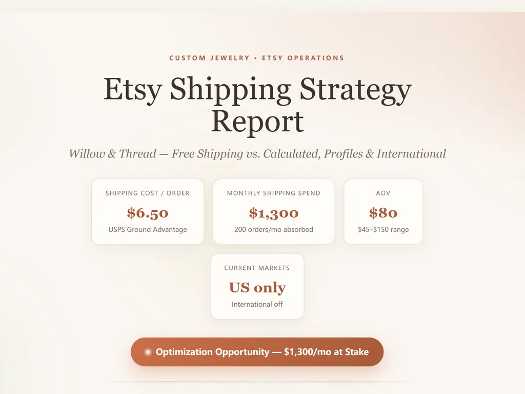 the step of etsy shipping strategy agent skill
