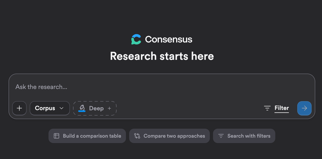 the screenshot of consensus interface