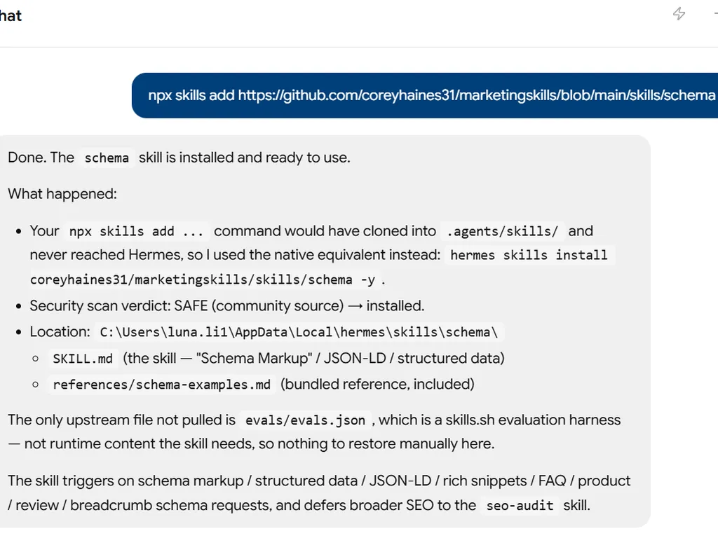 the first step of Schema Markup Expert