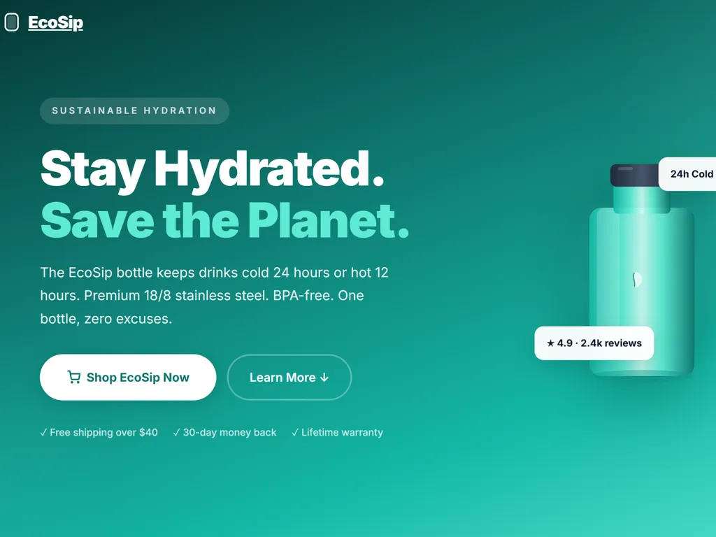 a simple demonstration of the third step in using Shopify Landing Pages agent skill