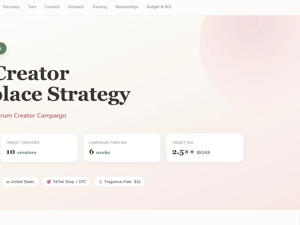 the step of tiktok creator marketplace expert skill