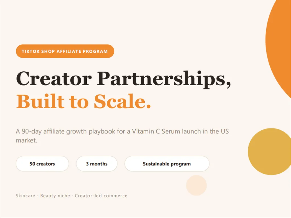 the third step of TikTok Shop Affiliate Skill