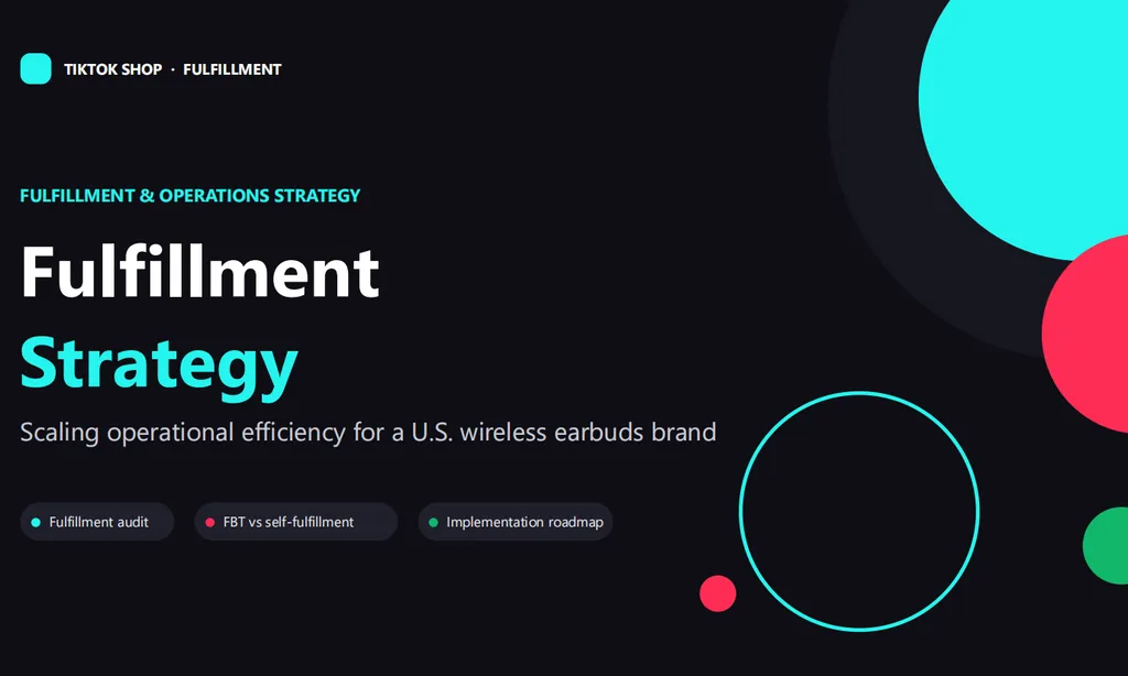 the demo of TikTok Shop Fulfillment Skill
