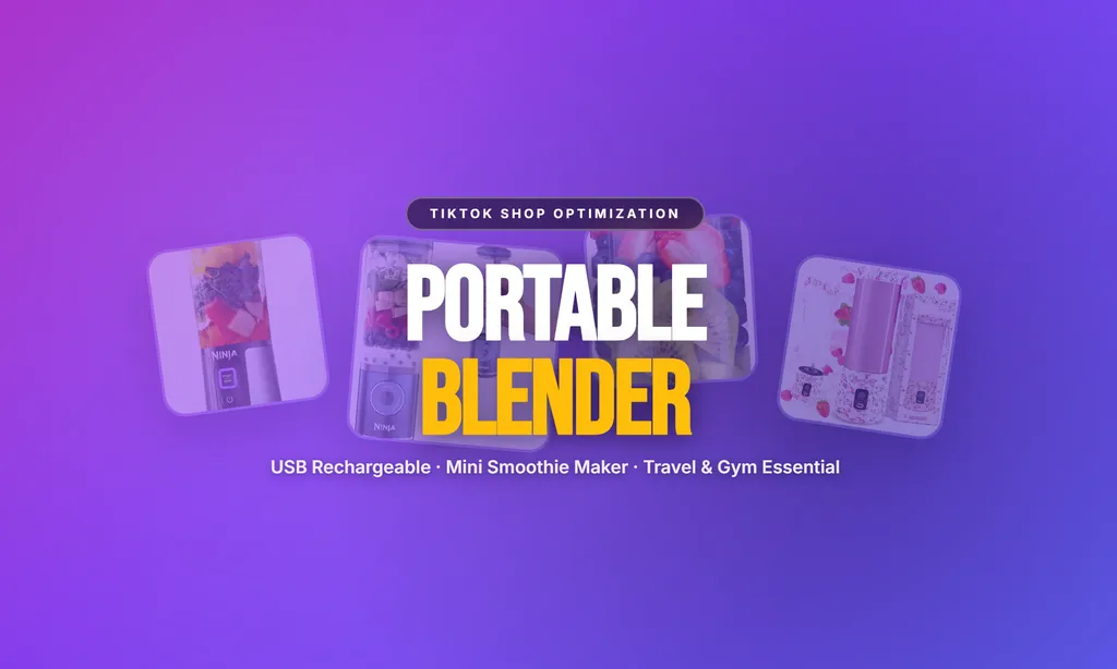 the demo of TikTok Shop Listing Optimization Skill
