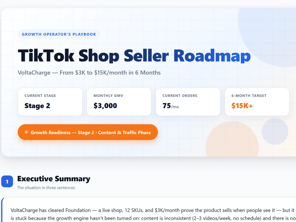 the step of tiktok shop seller agent skill
